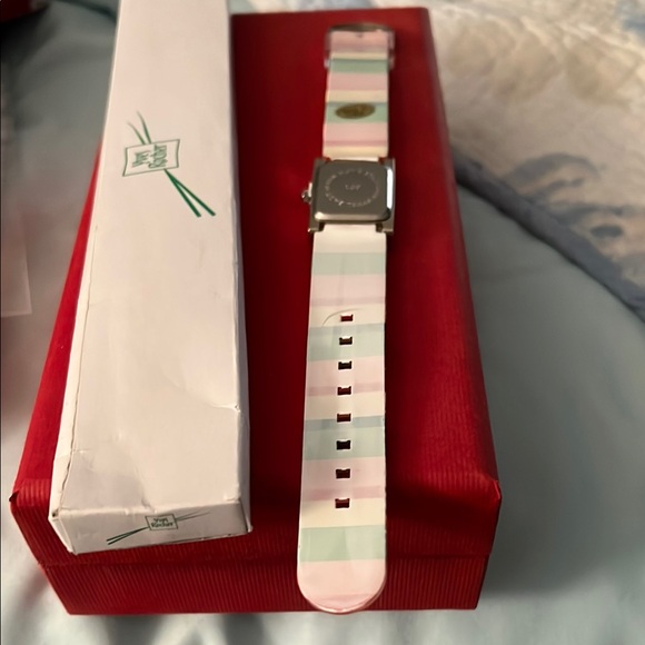 Yves Rocher Multicolor Striped Watch - Picture 2 of 3